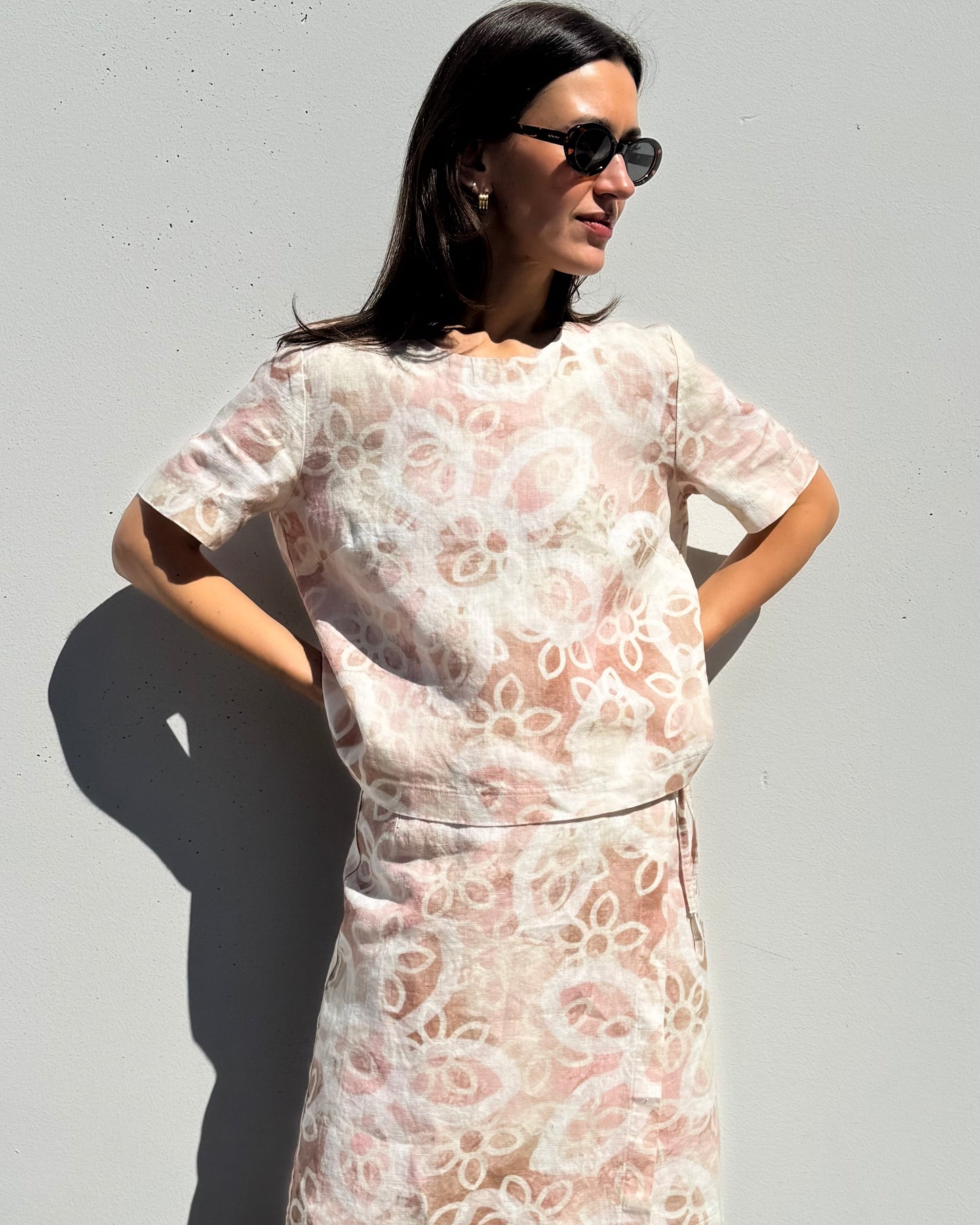 POPPANACHIC Linen blouse
