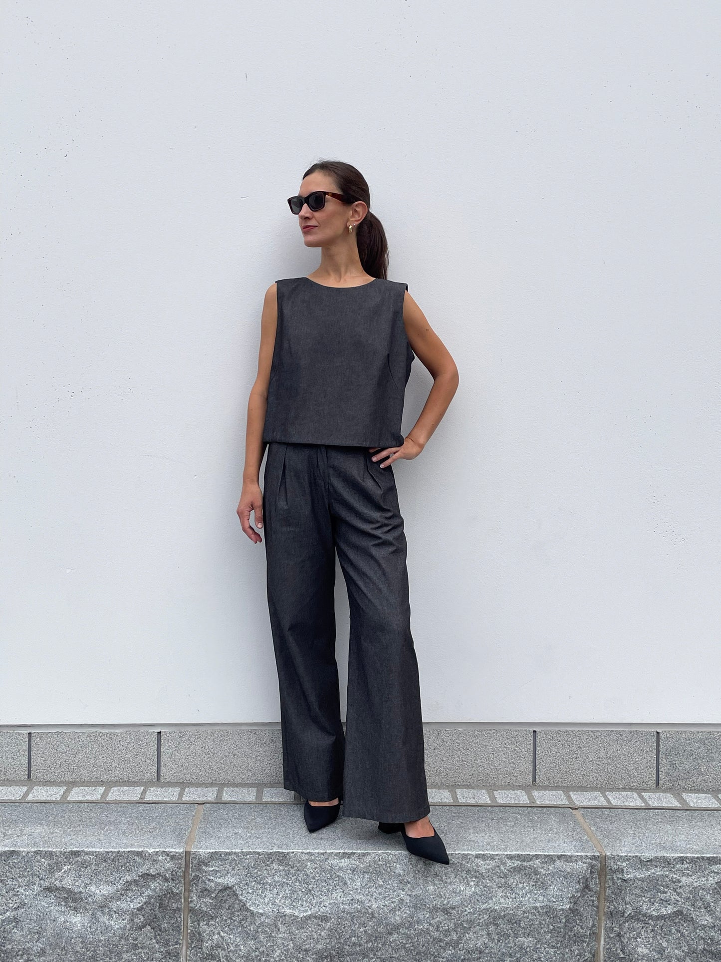POPPANACHIC Denim trousers