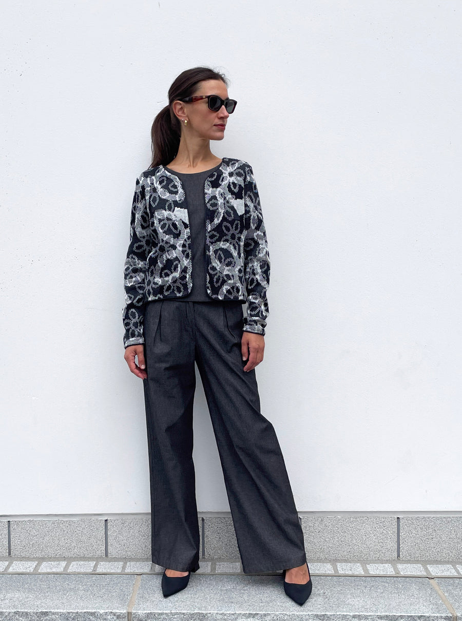 POPPANACHIC Merinovilla jakku