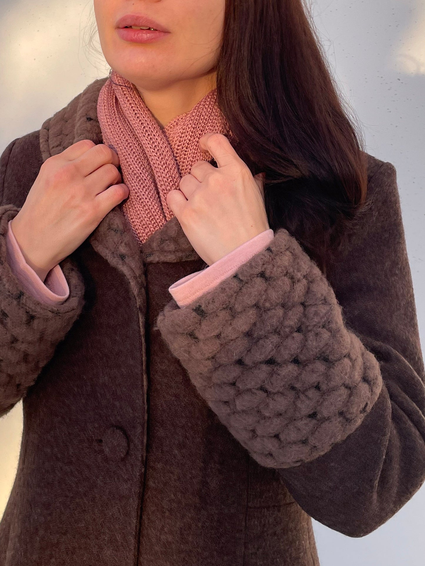 POPPANACHIC Princess wool coat