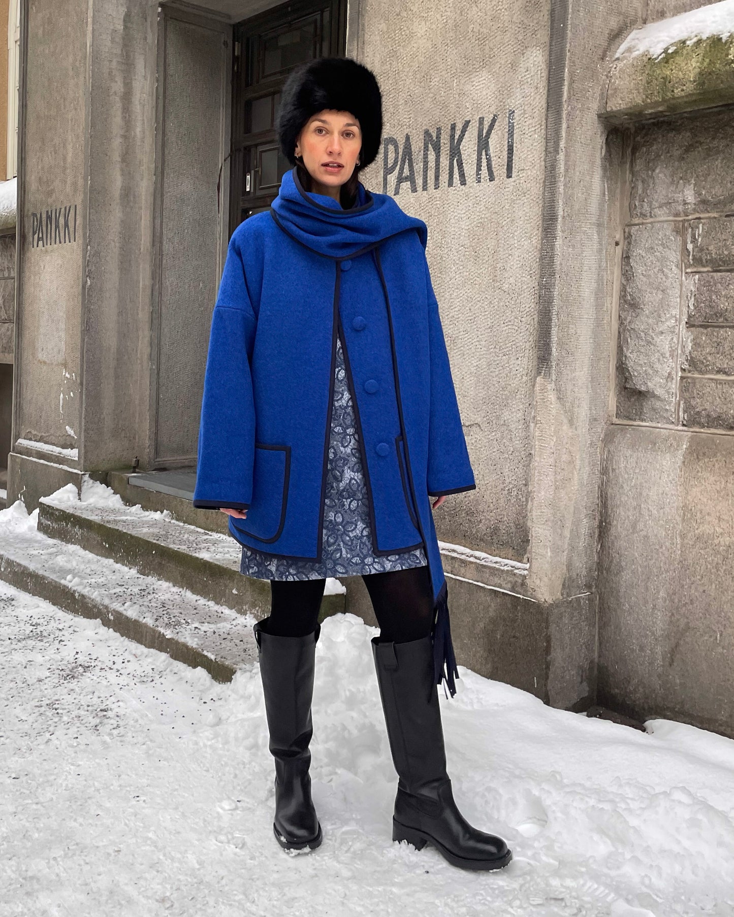 POPPANACHIC Lilja keittovillatakki