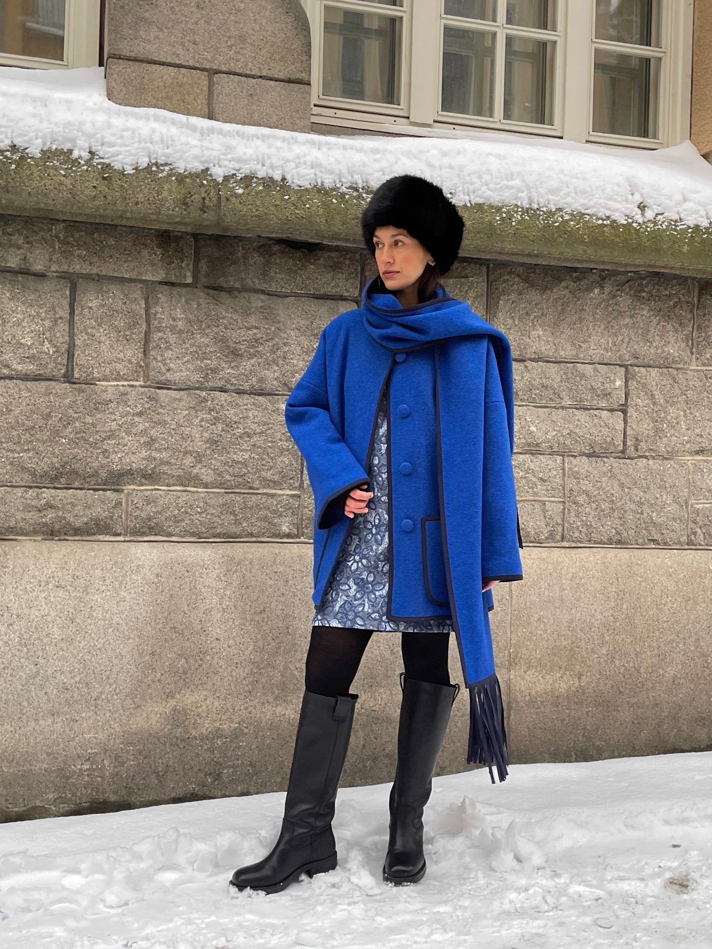 POPPANACHIC Lilja keittovillatakki