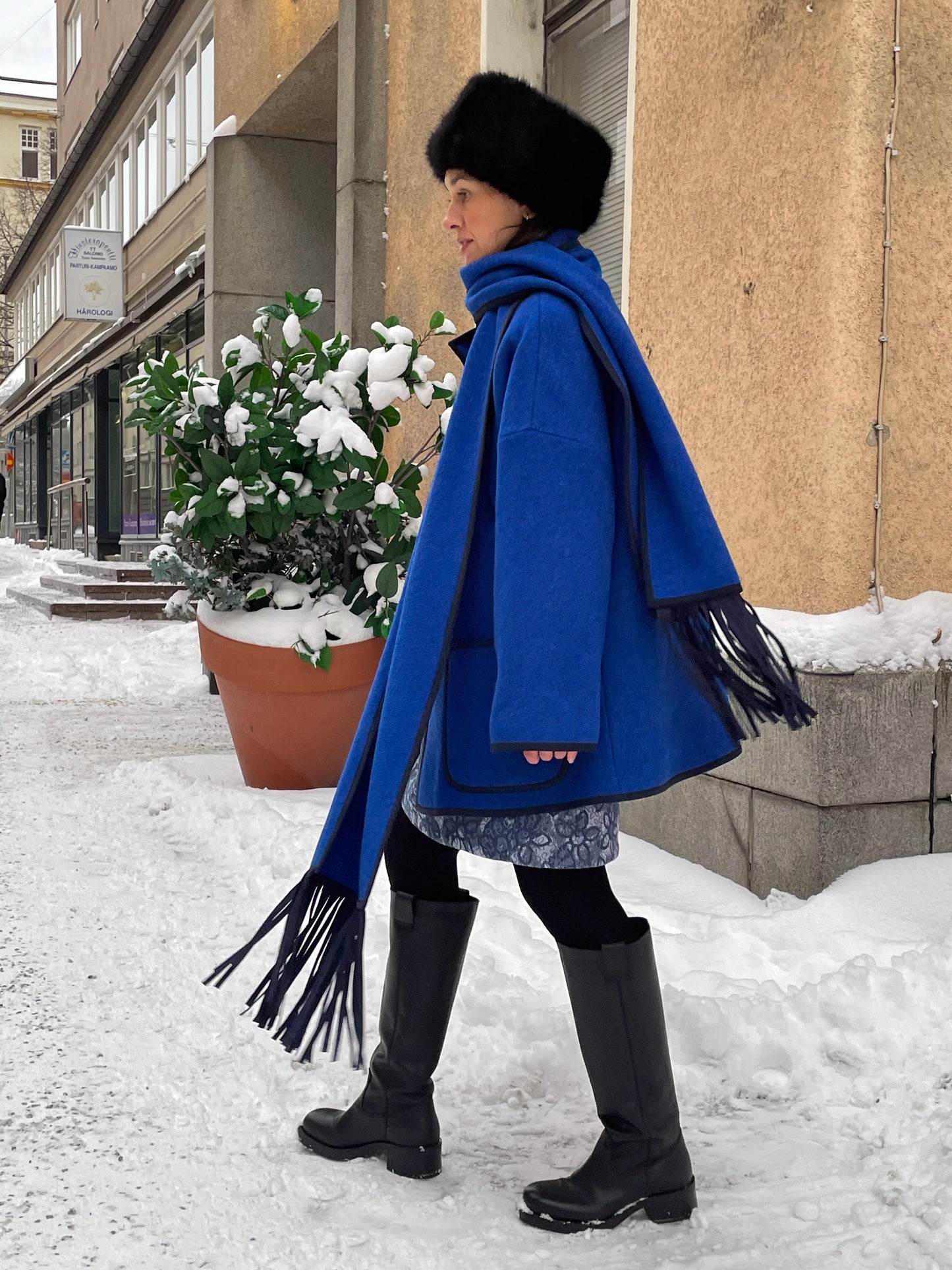 POPPANACHIC Lilja keittovillatakki