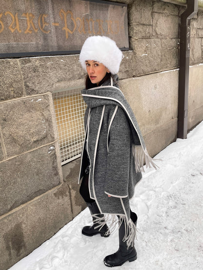 POPPANACHIC Lilja keittovillatakki