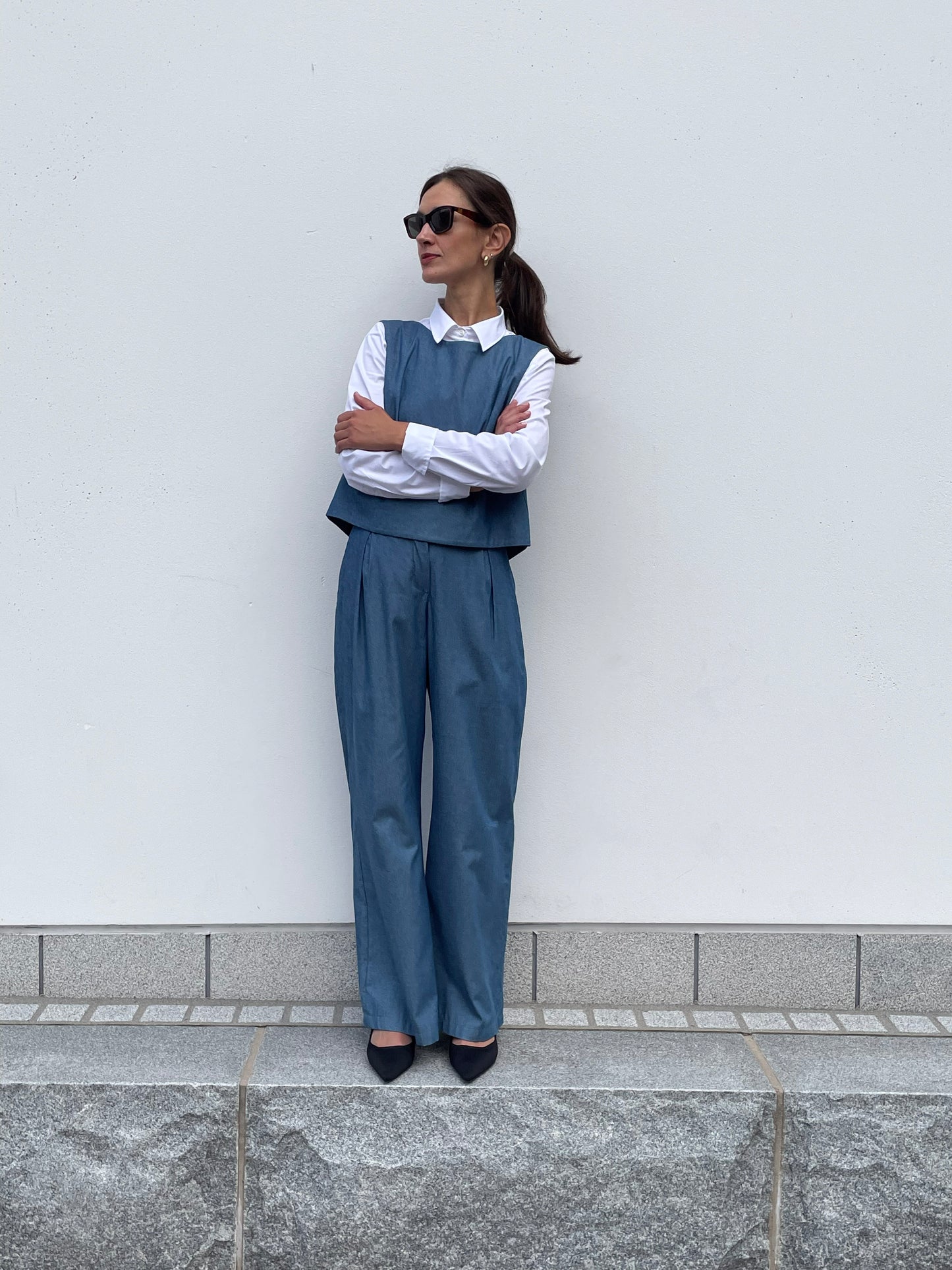 POPPANACHIC Denim trousers