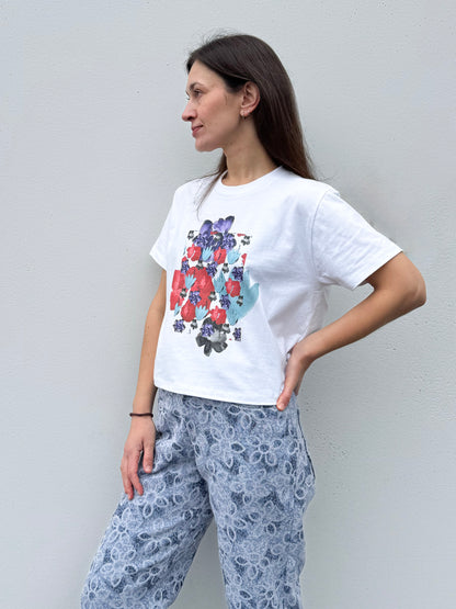 POPPANACHIC Flower Chic t-paita