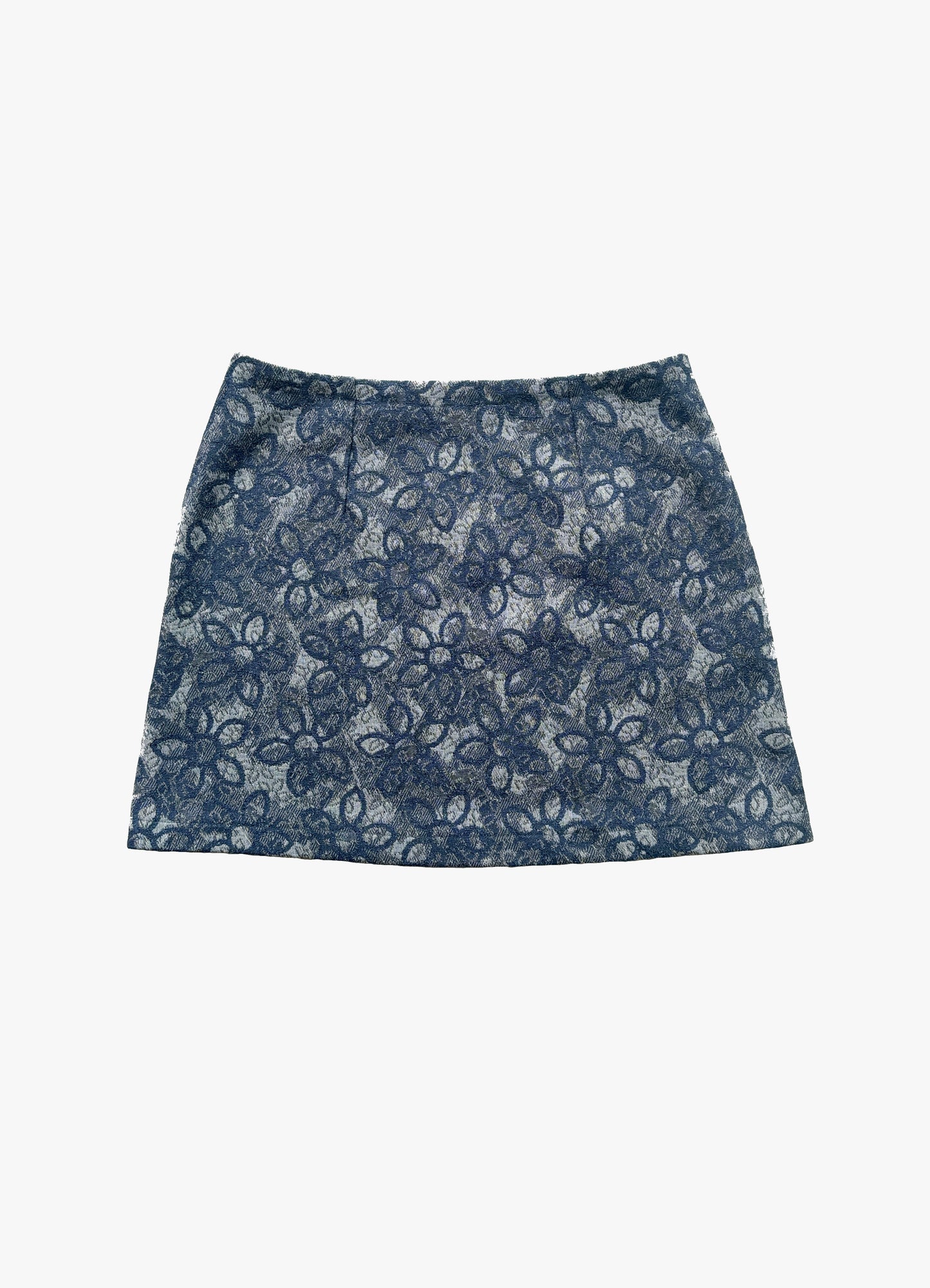 POPPANACHIC Denim mini skirt