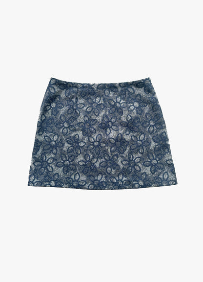 POPPANACHIC Denim mini skirt