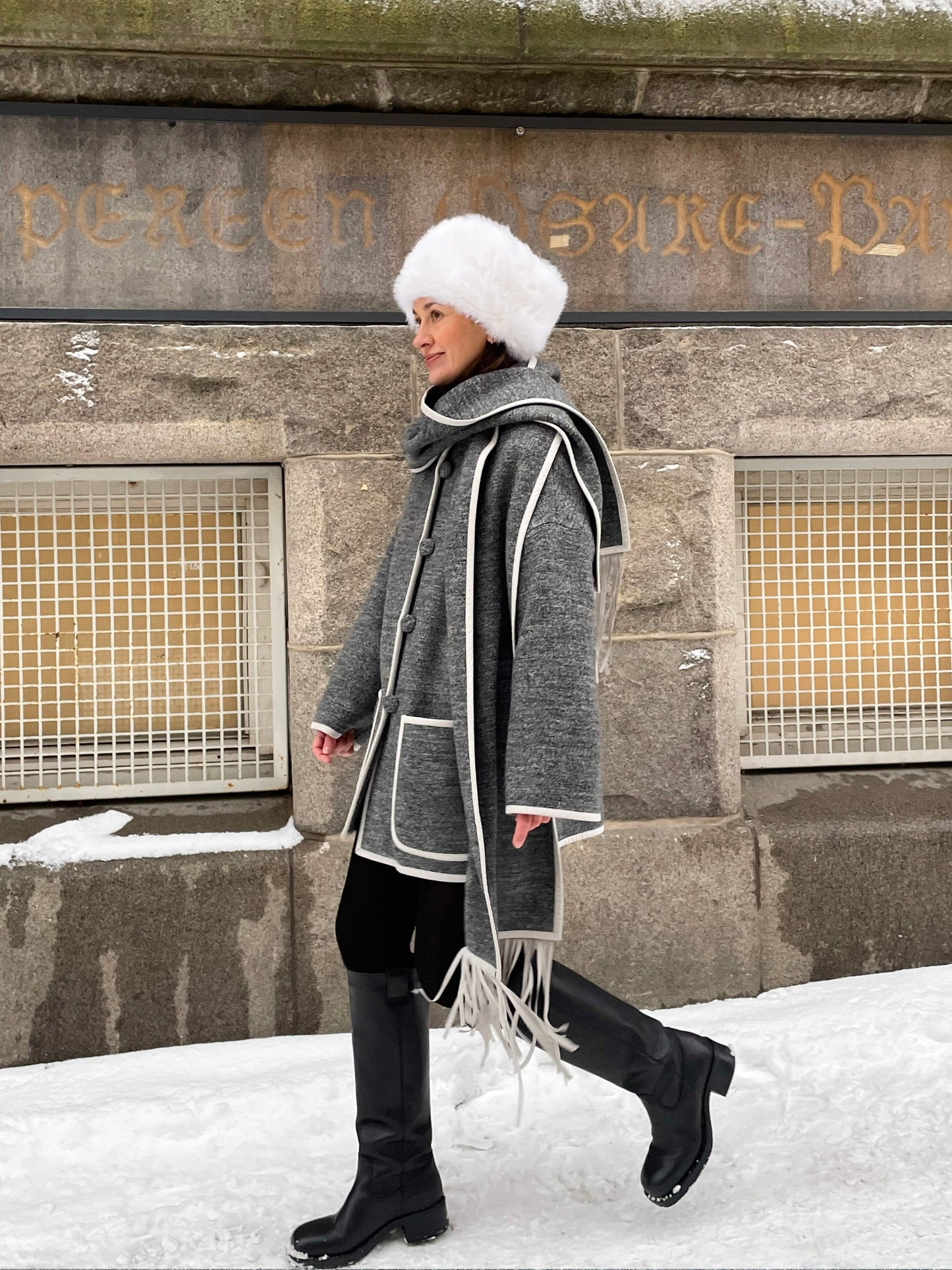 POPPANACHIC Lilja keittovillatakki