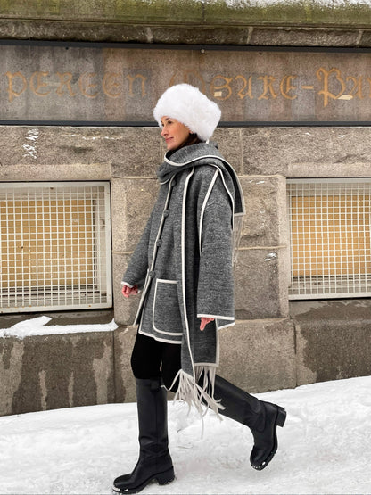 POPPANACHIC Lilja keittovillatakki