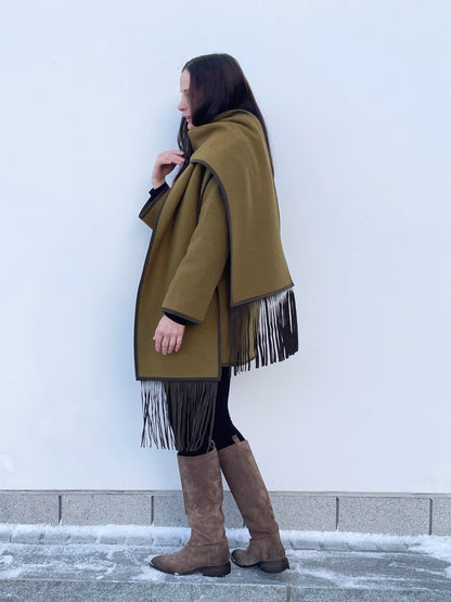 POPPANACHIC Lilja wool coat