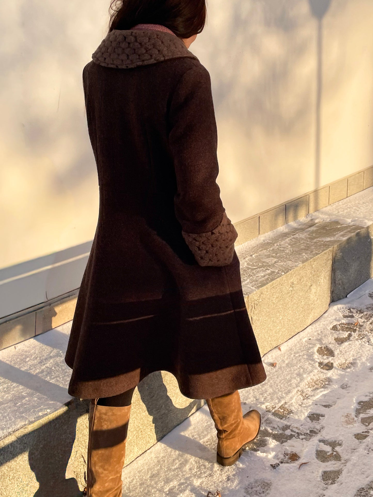 POPPANACHIC Prinsessa keittovillatakki 